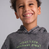 Unisex "What's Life Without Play?" Long-Sleeved Hoodie