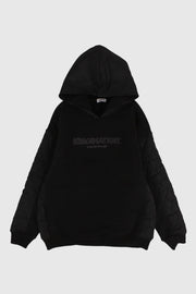Unisex Back Quilted Youth Hoodie