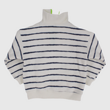 Unisex Striped Long-Sleeved Youth Sweatshirt