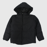 Unisex Black Puffer Jacket