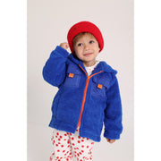 Unisex Fleeced Teddy Jacket – Blue