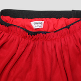 Red Ruffled Tulle Skirt