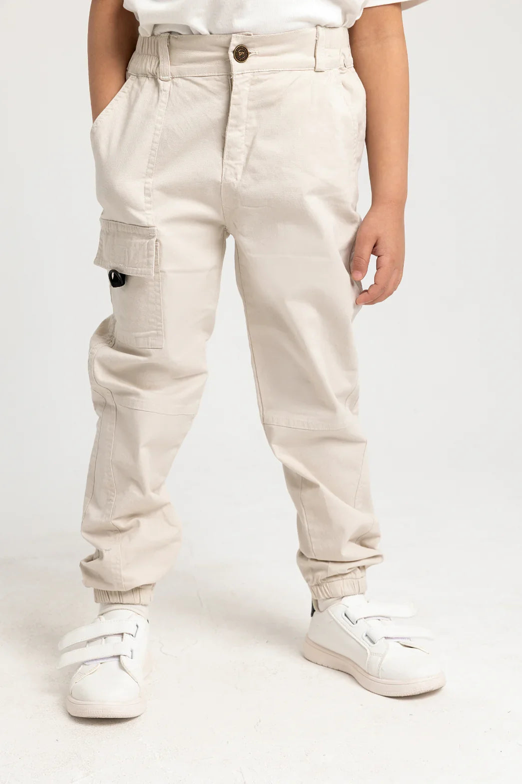 Unisex Gabardine Pants – Beige - Clothing - Playmore