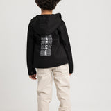 Unisex "THE SUN WILL RISE" Gabardine Jacket – Black