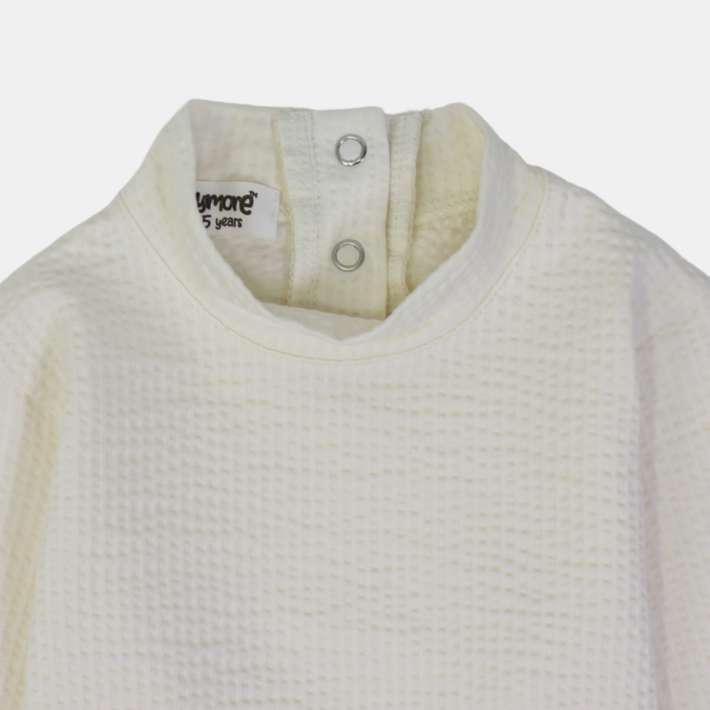 Unisex Baby Cotton Body – Offwhite