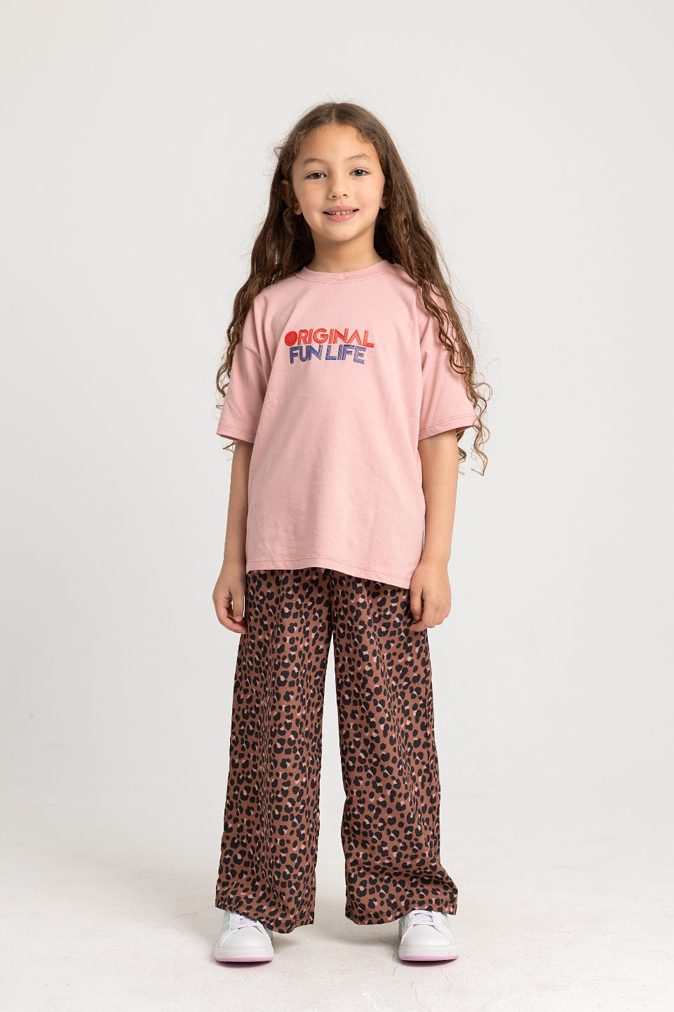 Unisex "ORIGINAL FUN LIFE" Short-Sleeved T-Shirt – Dusty Pink