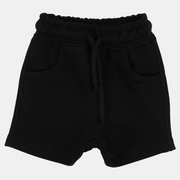 Unisex Baby Cotton Shorts – Black