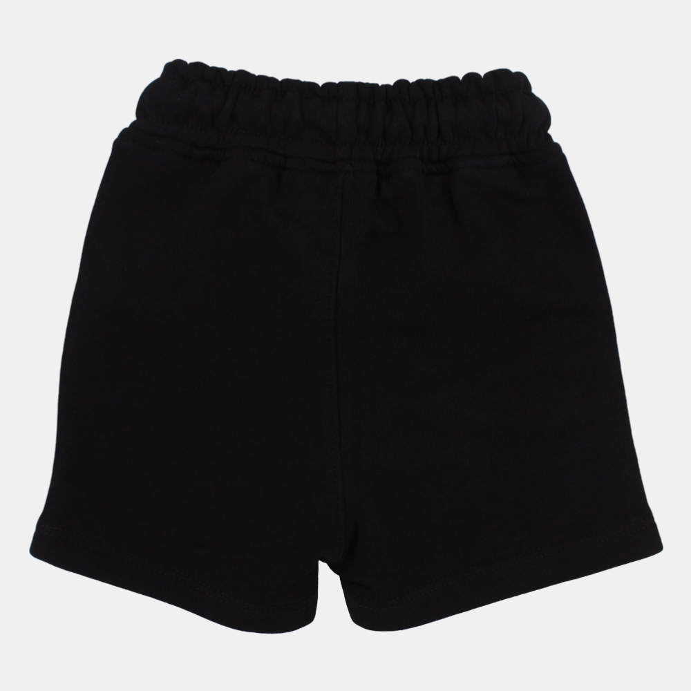 Unisex Baby Cotton Shorts – Black