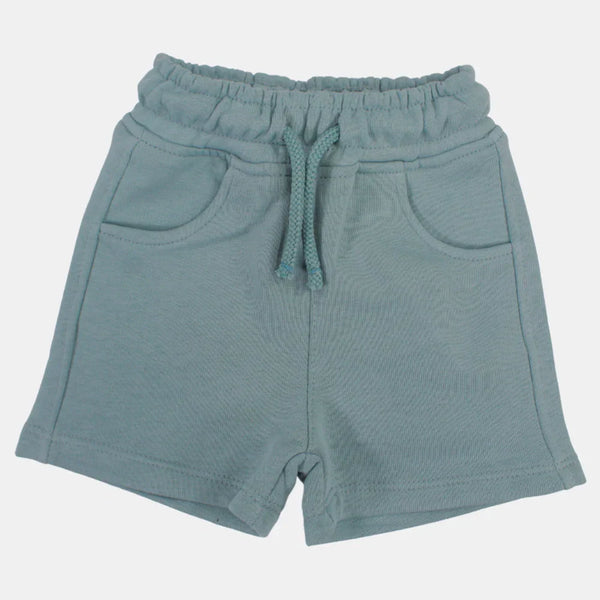 Unisex Baby Cotton Shorts – Mint