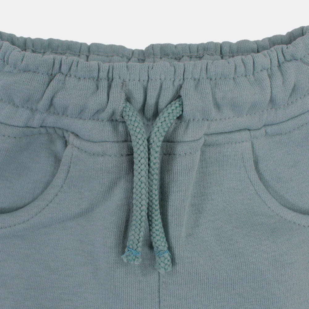 Unisex Baby Cotton Shorts – Mint