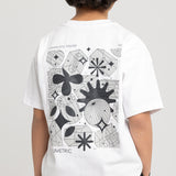 Unisex Short-Sleeved Cotton T-Shirt – White Minimalistic Poster