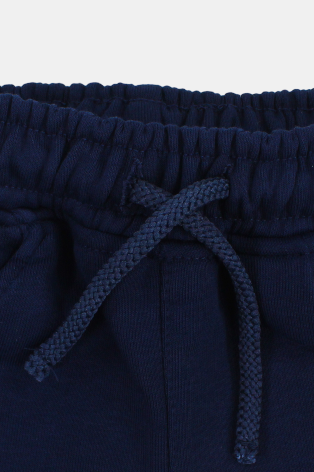 Unisex Baby Navy Cotton Shorts