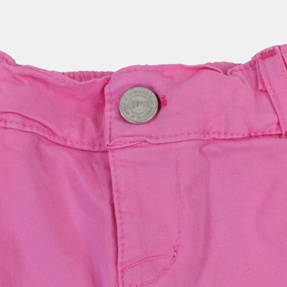 Unisex Baby Fuchsia Gabardine Pants