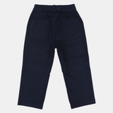 Unisex Baby Navy Gabardine Pants