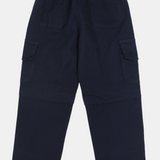 Unisex Kids Gabardine Pants – Navy