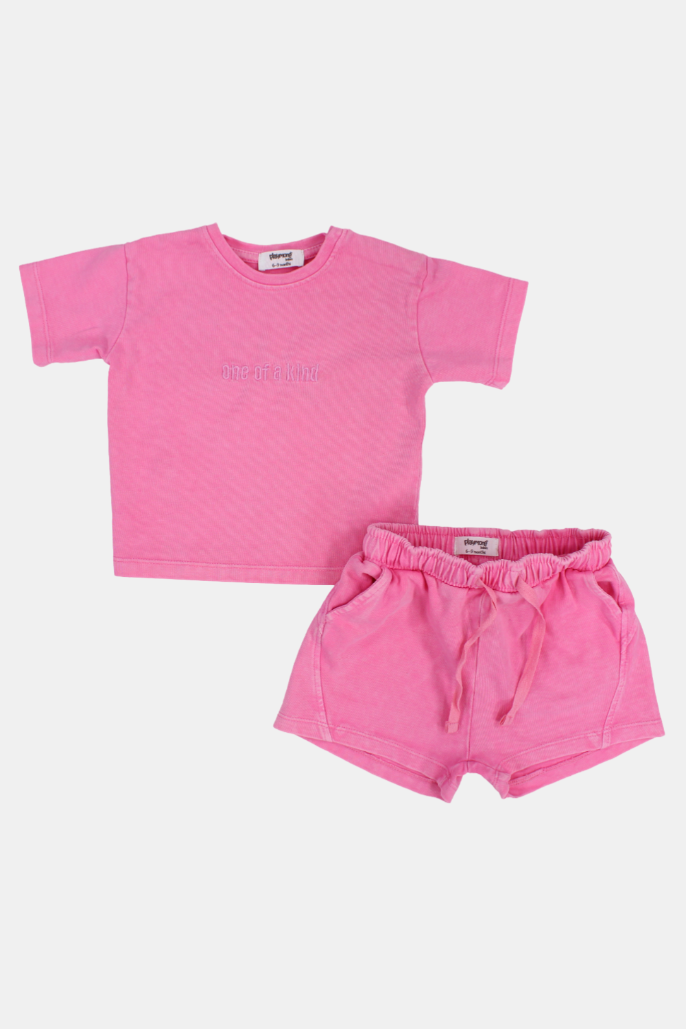 Unisex Baby Fuchsia "One of a Kind" Outfit Set