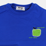 Unisex Baby Royal Blue Cotton T-Shirt