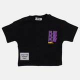 Unisex Baby Navy Cotton T-Shirt