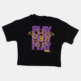 Unisex Baby Navy Cotton T-Shirt