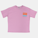 Unisex Kids Pink "NORTH COAST LOVIN" Short-Sleeved T-Shirt