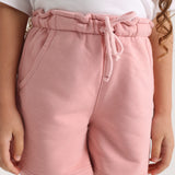 Unisex Cotton Shorts - Dusty Pink