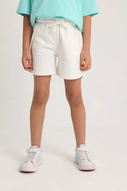 Unisex Cotton Shorts - Off-White