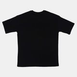 Unisex Black Cotton T-Shirt – "Full Time Job" Print