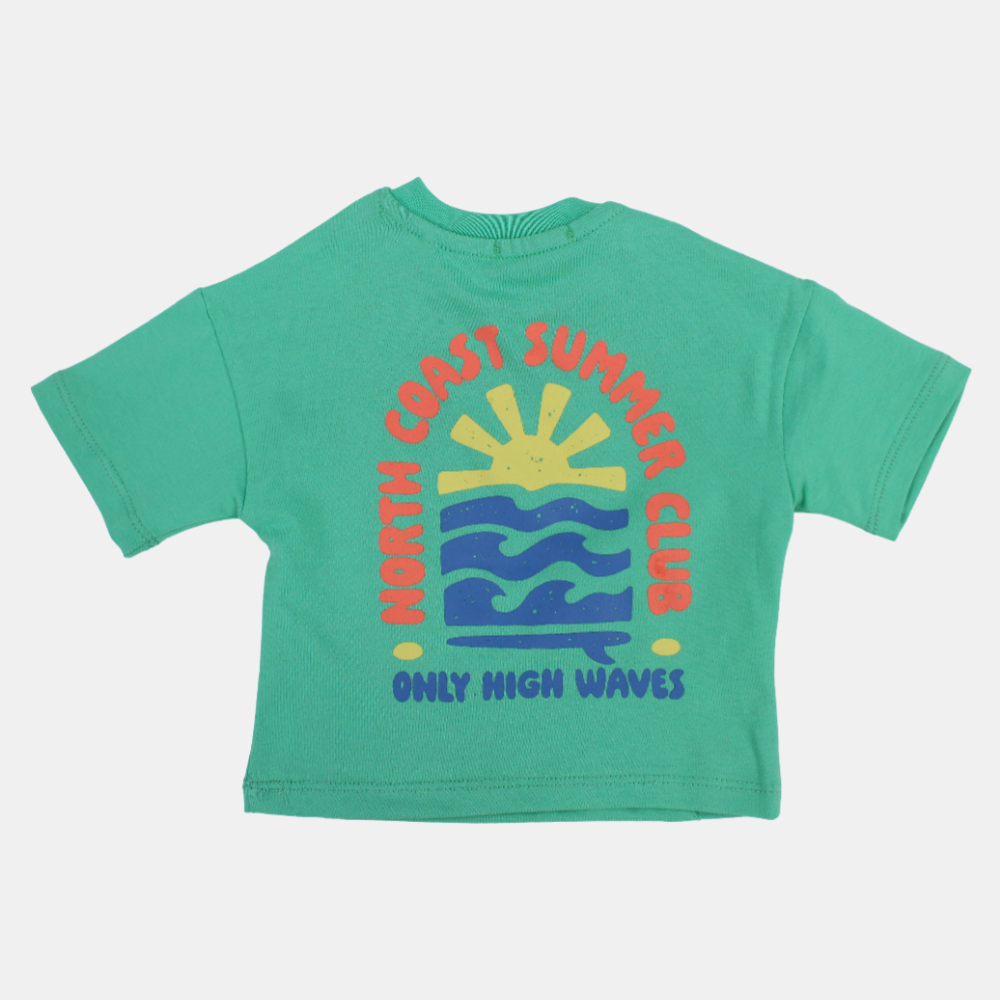 Unisex Baby Mint "North Coast Summer Club" T-Shirt