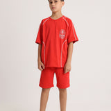 Unisex Red 2-Piece Outfit Set