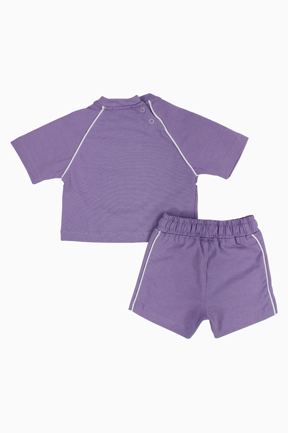 Unisex Baby 2-Piece Outfit Set – Purple
