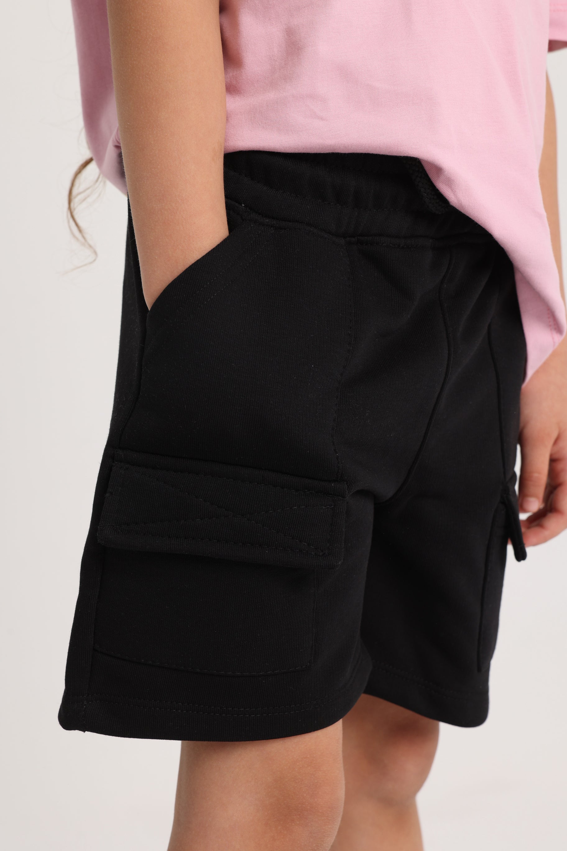 Unisex Cotton Shorts – Black