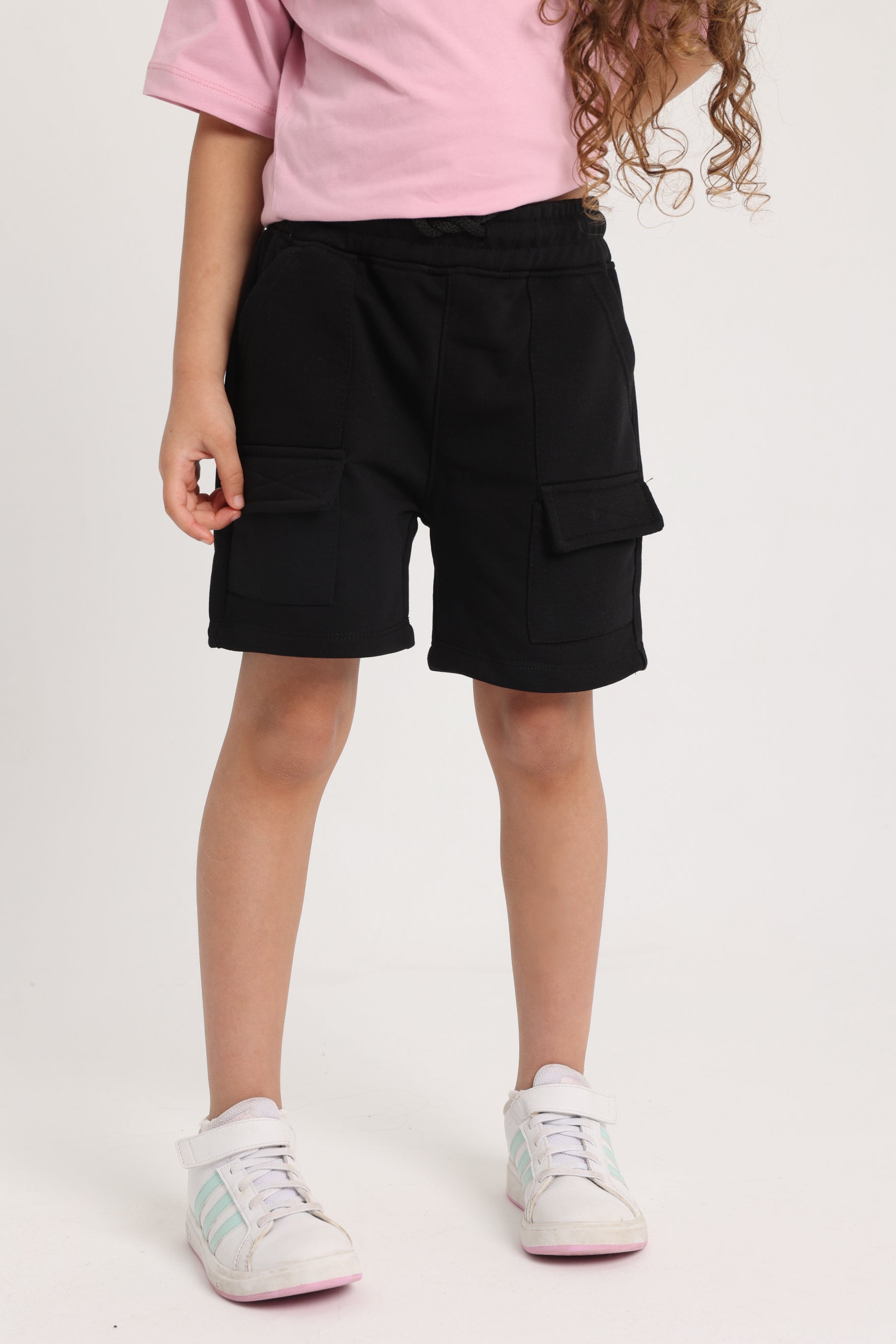 Unisex Cotton Shorts – Black