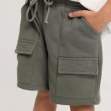 Unisex Cotton Shorts – Olive