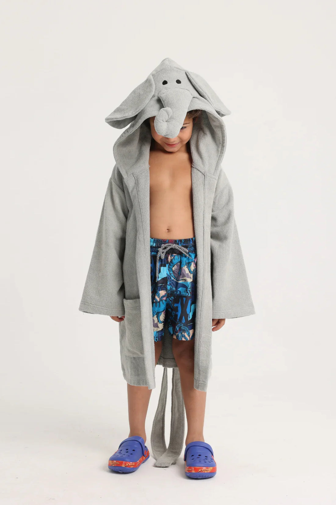 Unisex Baby Swim Robe - Elephant Design - Clothing - Playmore