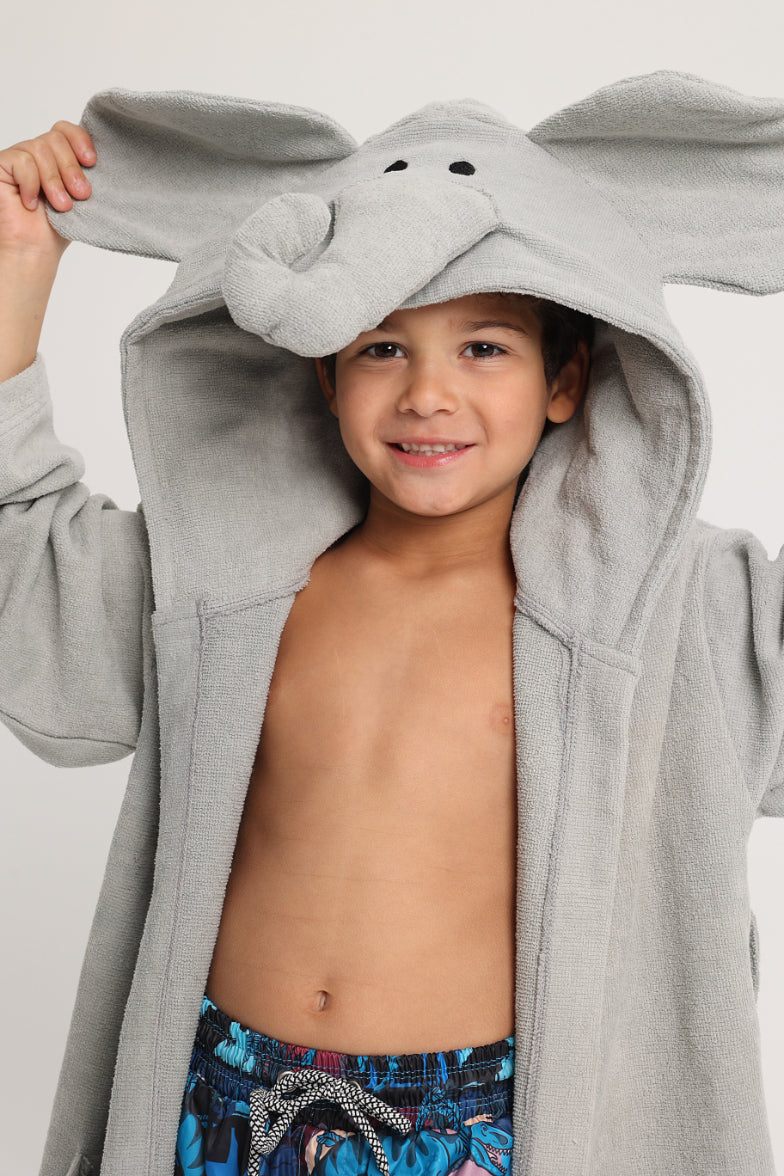 Unisex Baby Swim Robe - Elephant Design