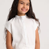 Girls Blouse – Off-White