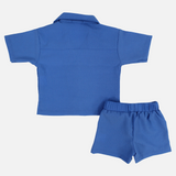 Unisex Baby 2-Piece Outfit Set – Blue