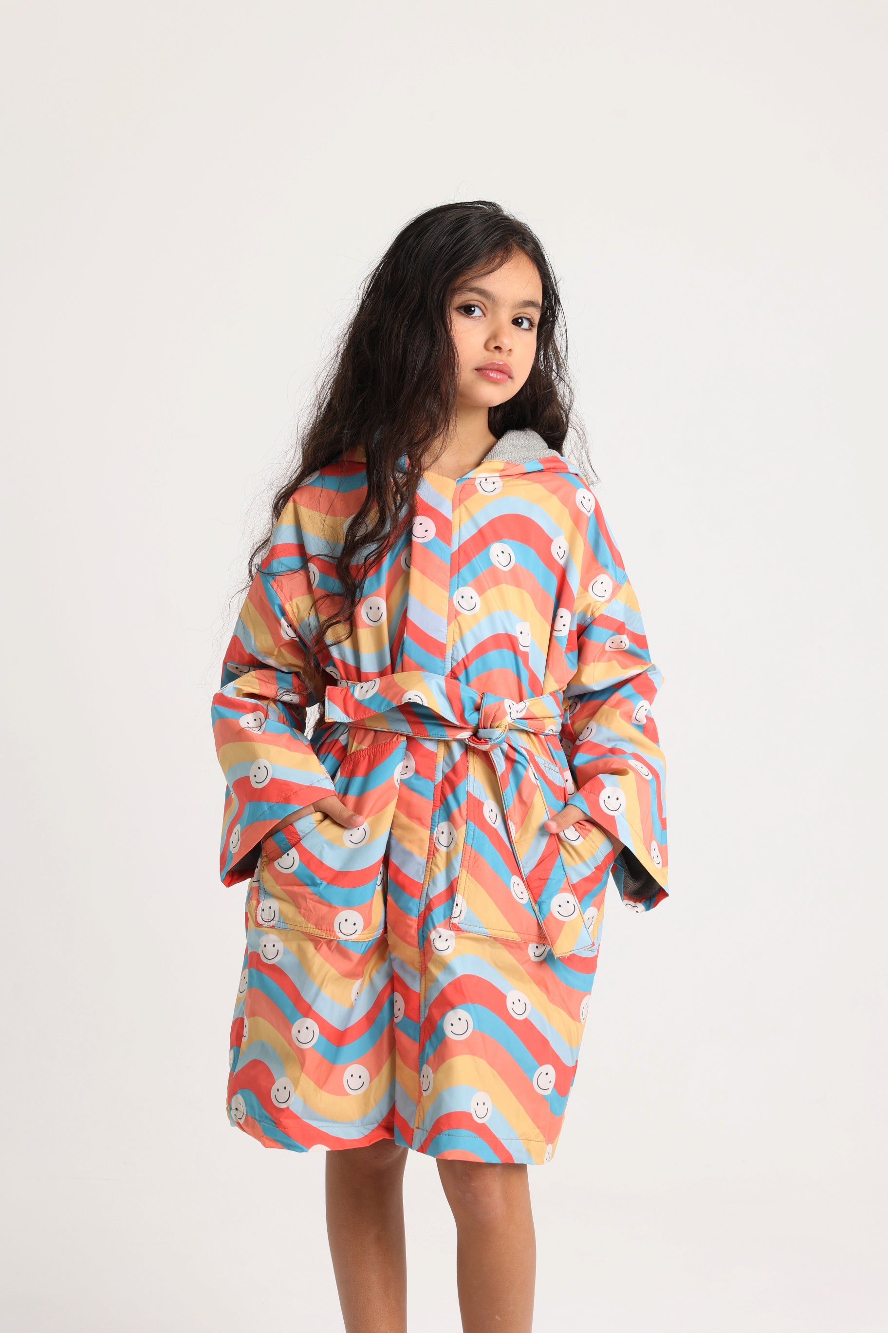 Unisex Kids Swim Robe – Smile Sleeves