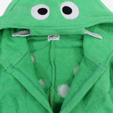 Unisex Plush Swim Robe – Green Dinosaur