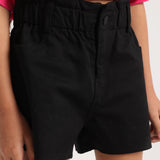 Girls Gabardine Shorts – Black
