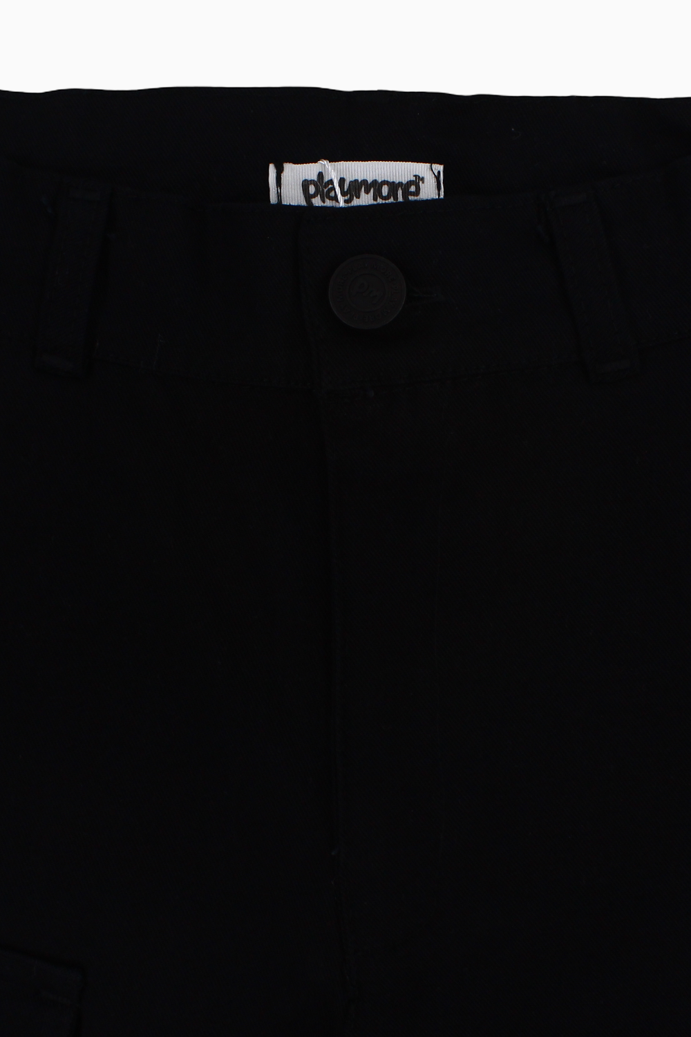 Boys Gabardine Shorts – Black
