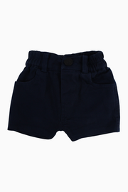 Baby Boys Gabardine Shorts – Navy