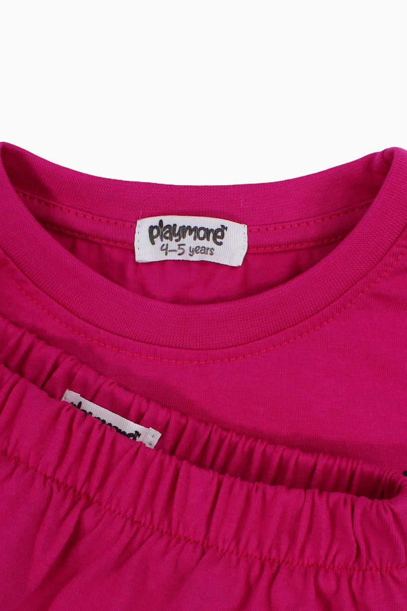 Girls Outfit Set – Fuchsia