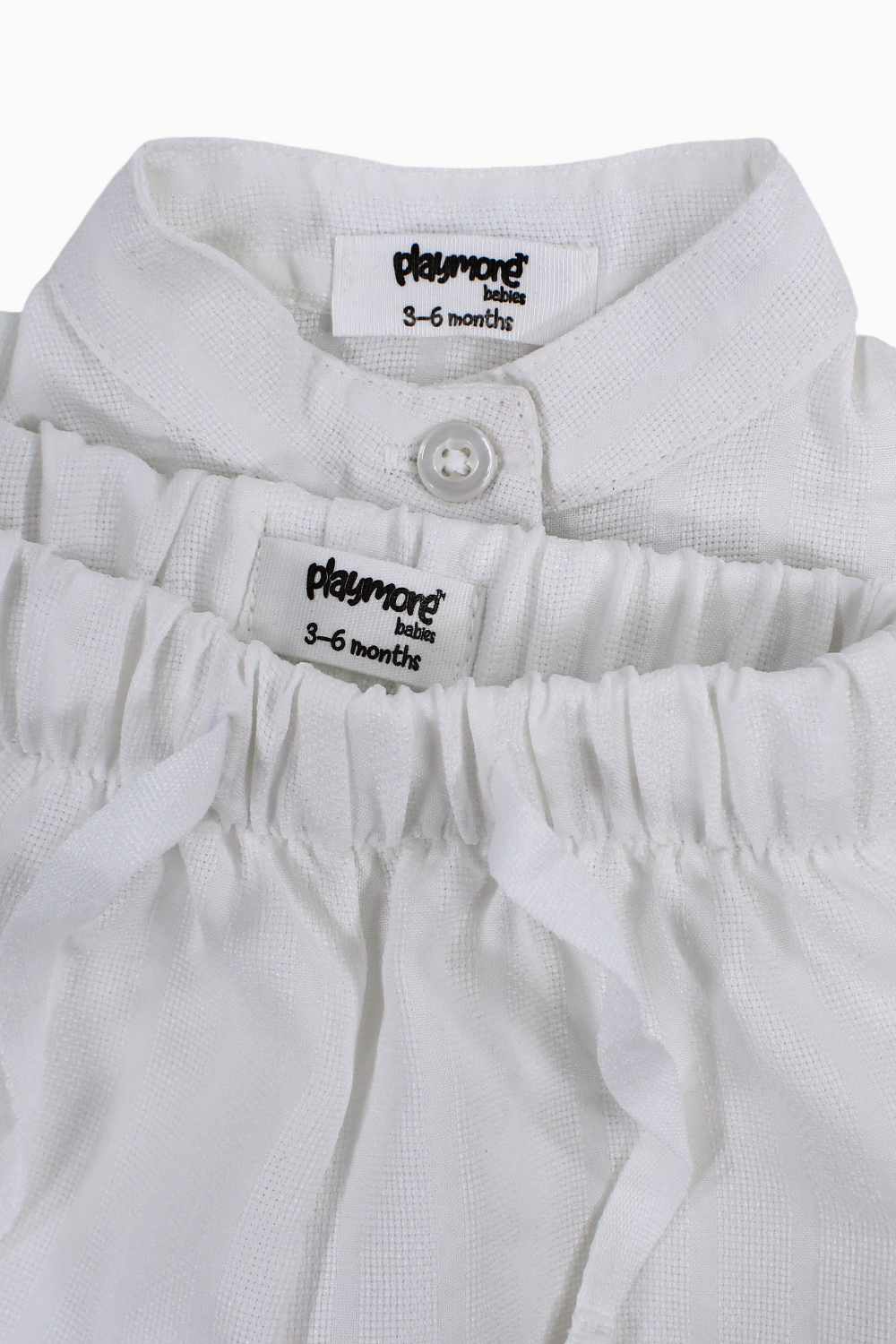 Baby Girls 2-Piece Outfit Set – Off-white