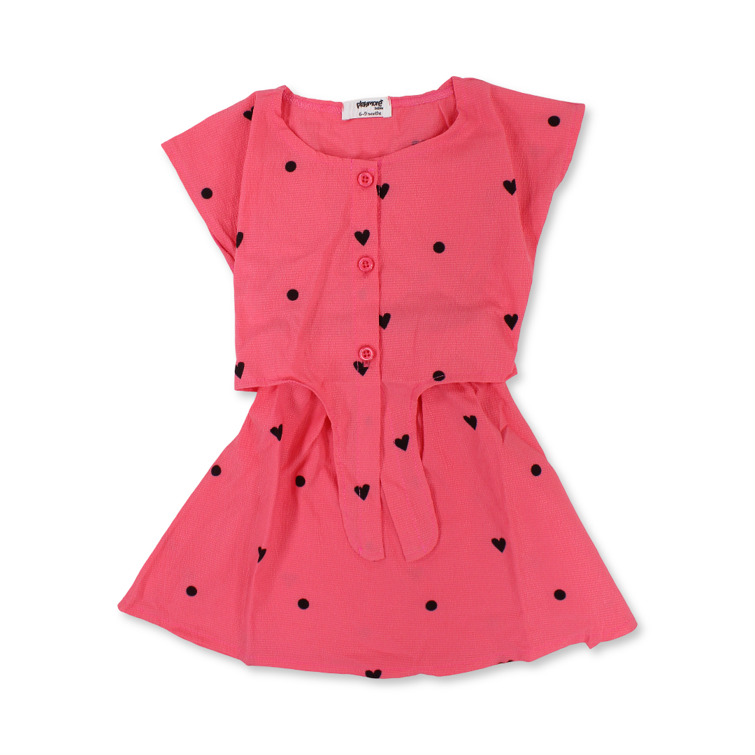 Baby Girls Dress – Watermelon
