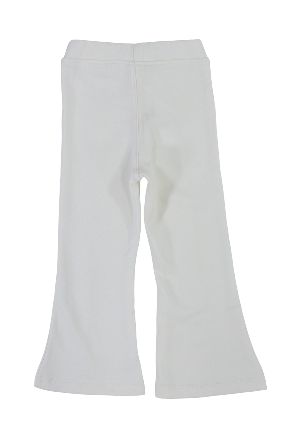 Girls Creased Front Flared Pants – Off-White