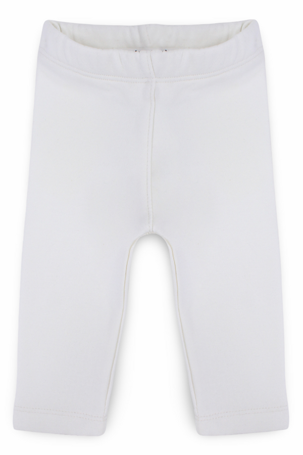Unisex Interlock Fur Leggings – Off-White