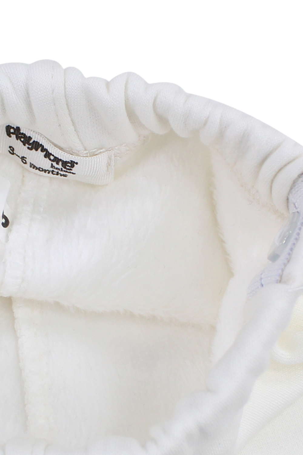Baby Girls Interlock Fur Leggings – Off-White