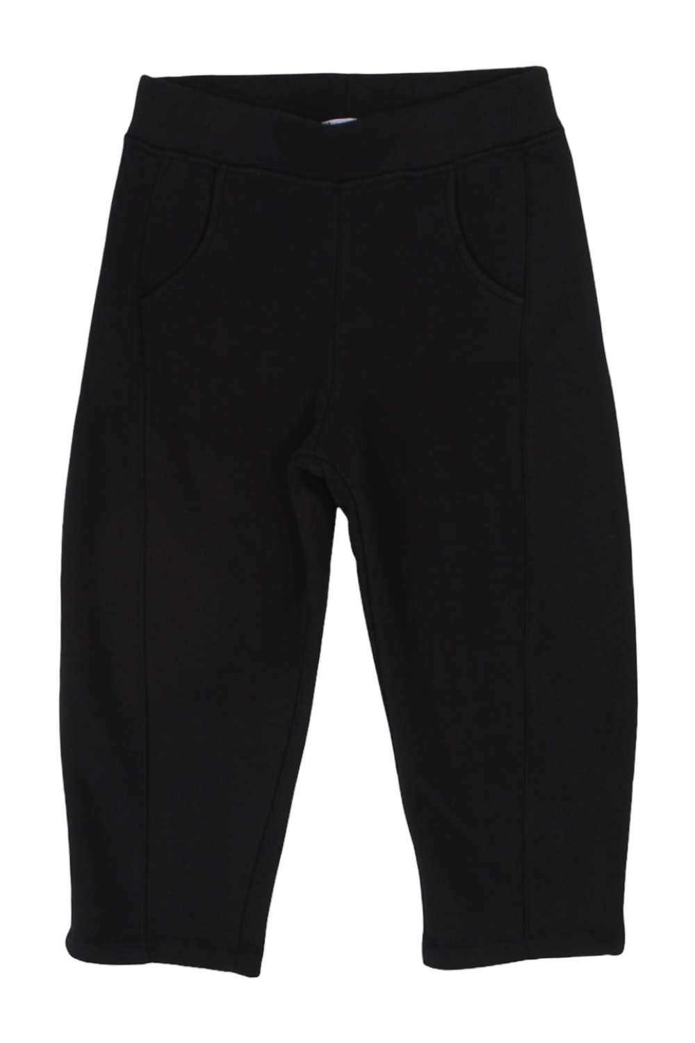 Girls Barrel Fit Pants – Black