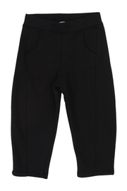 Girls Barrel Fit Pants – Black